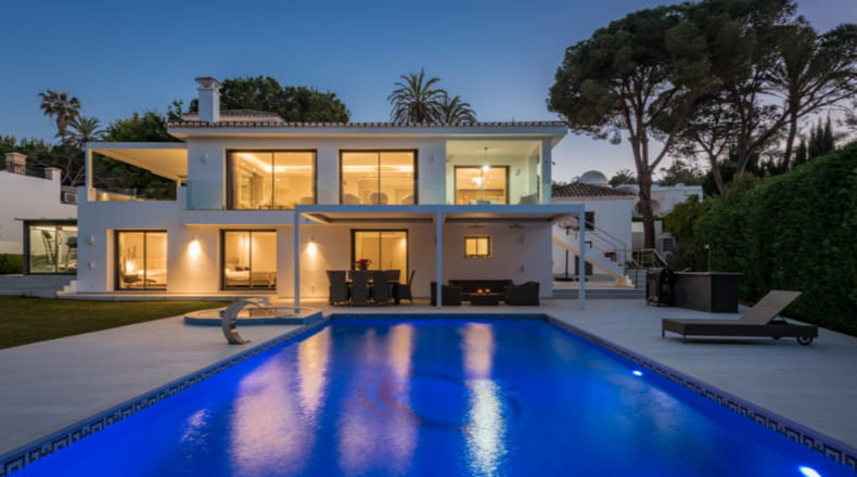 Villa con una ubicación privilegiada